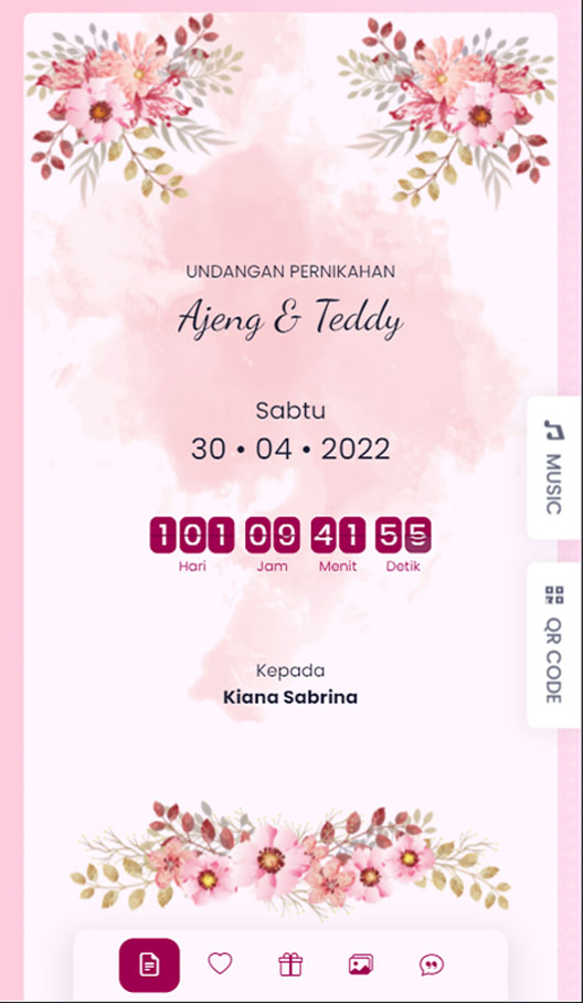 Wevitation - Undangan Digital wevitation - theme 1