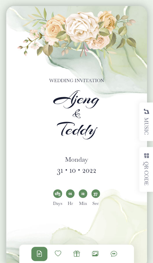 Wevitation - Undangan Online wevitation - theme 2